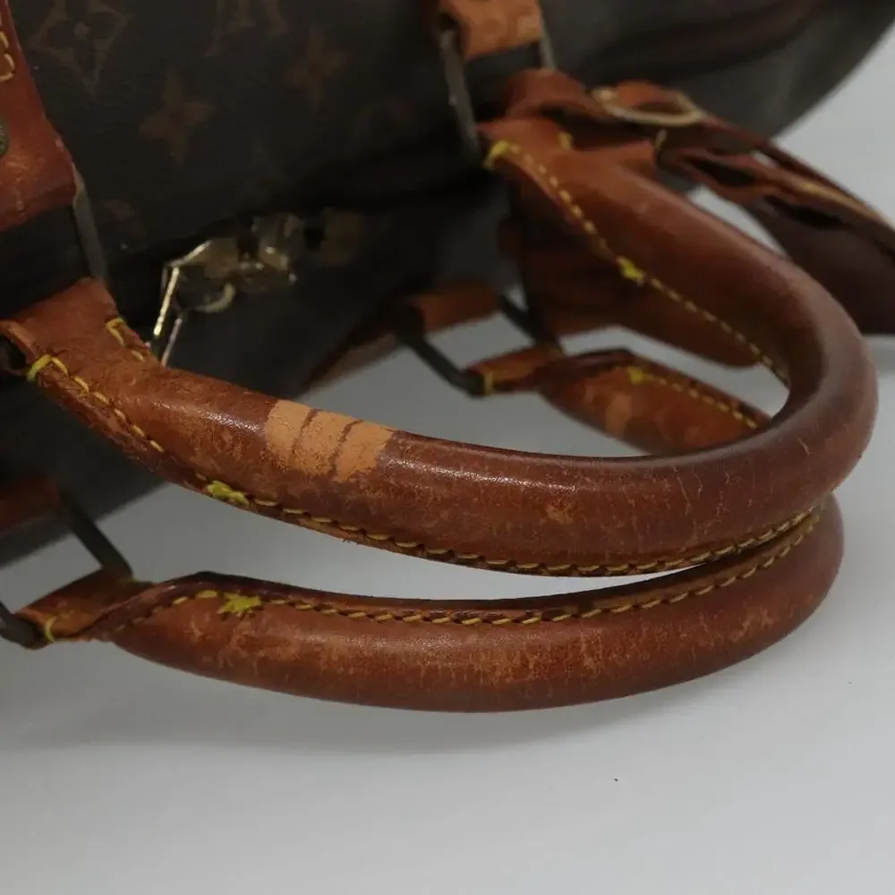 LOUIS VUITTON Monogram Keepall 55 Boston Bag M41424
